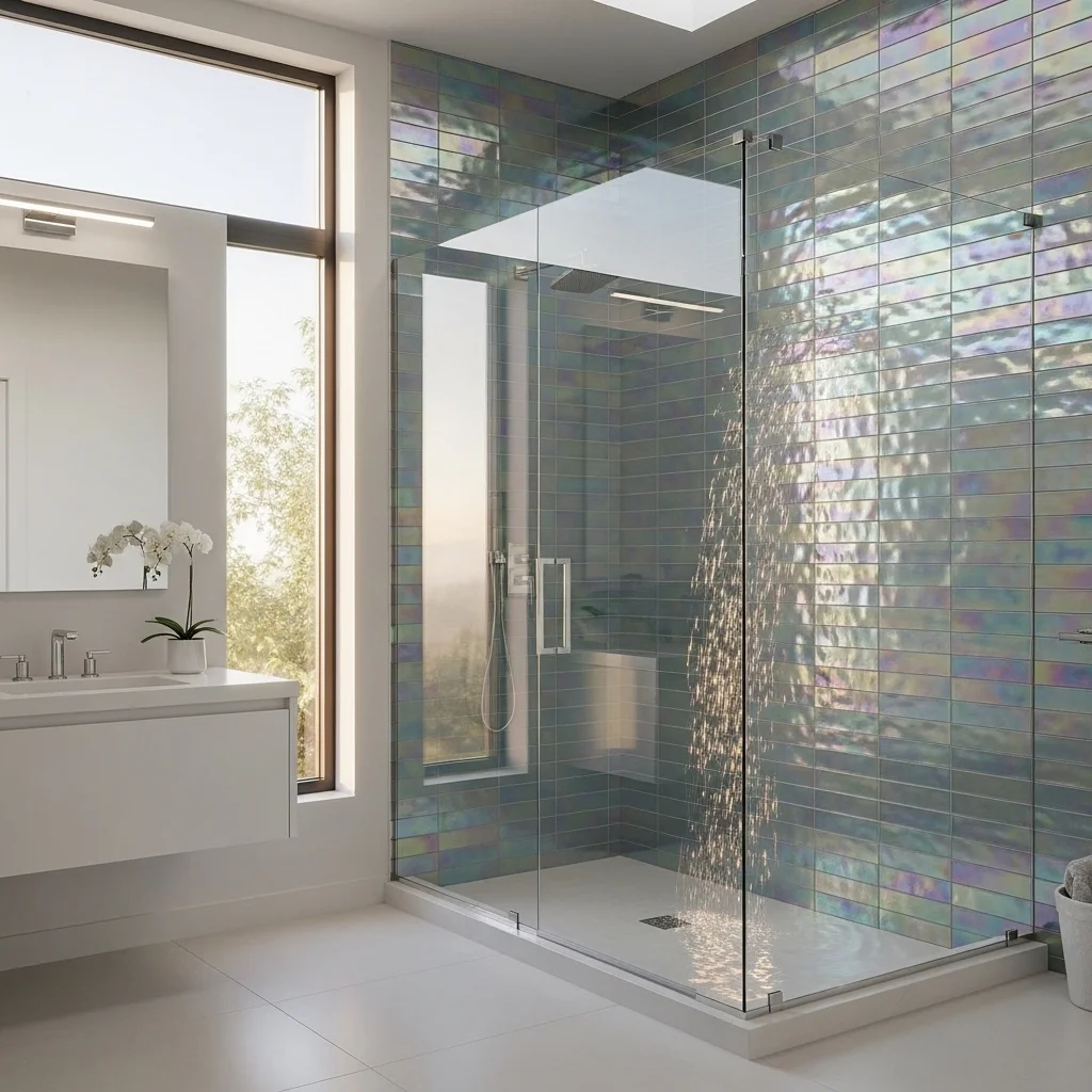 Iridescent Mermaid Tile for Shimmering Ocean Effects