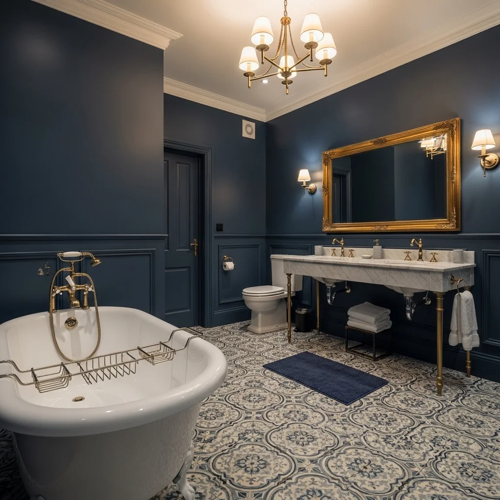 Thoughtful Accessory Curation in Blue Schemes