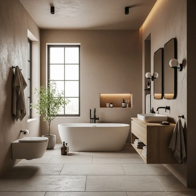 23 Japandi Bathroom Design Ideas for Serenity