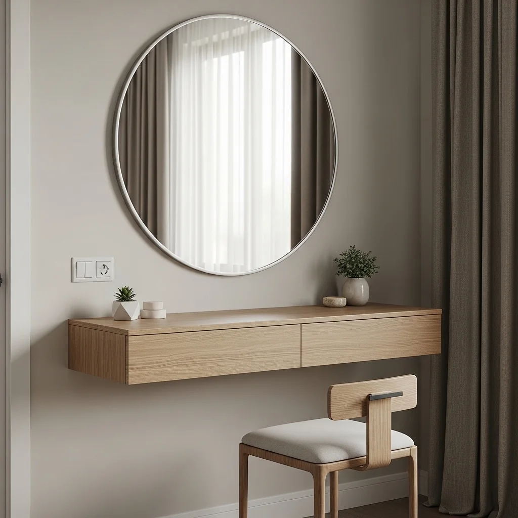 Wall Mounted Vanity for a Clean Look 