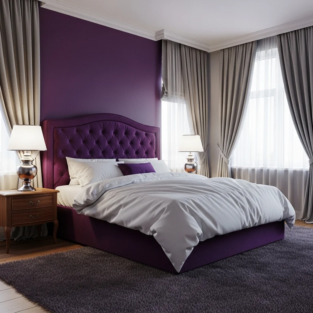 Jewel Tone Accent Walls for Dramatic Focus
