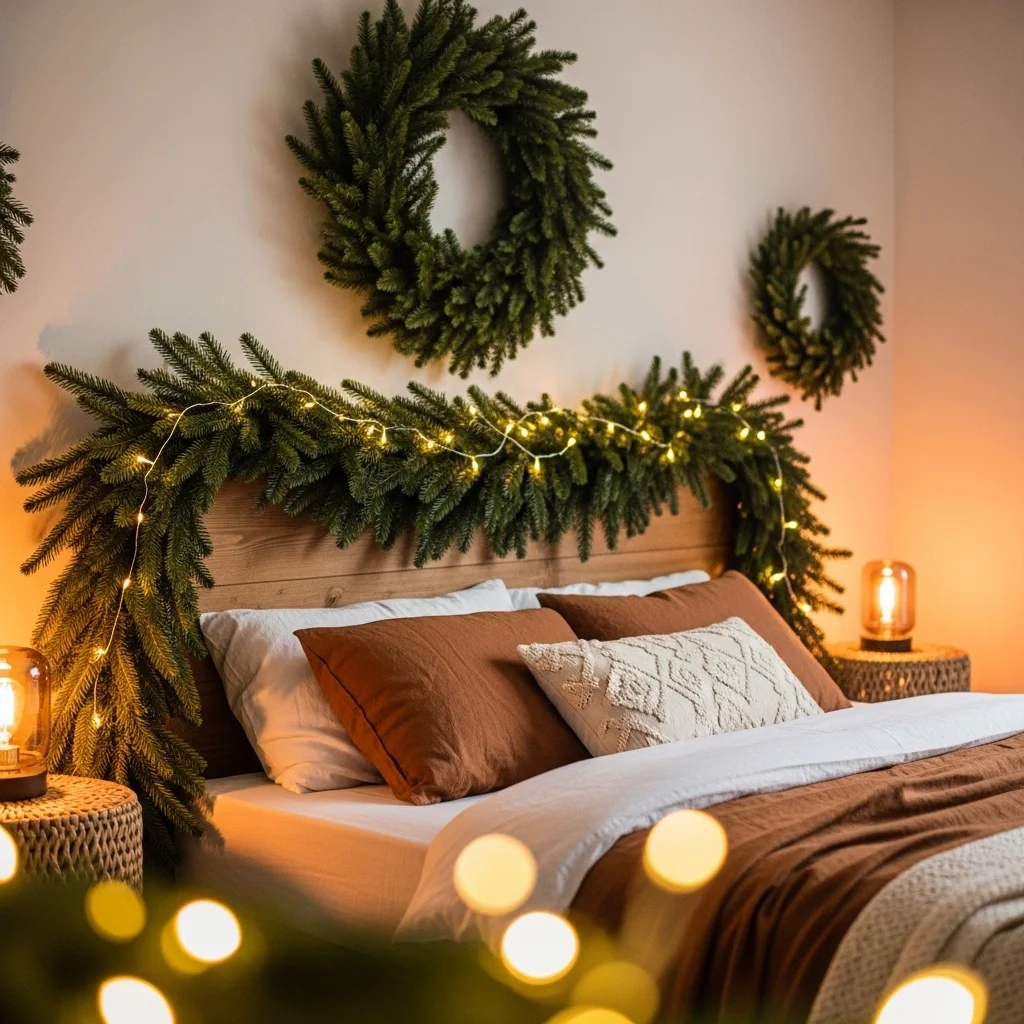 Decorate with Seasonal Garlands and Wreaths