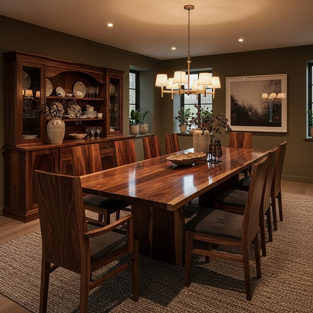 Dark Wood Furniture for Warmth and Depth