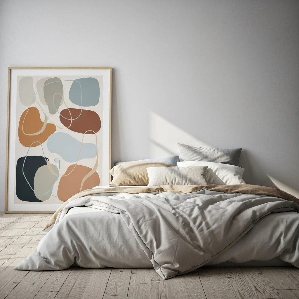 Leaning Large Artwork Against the Wall