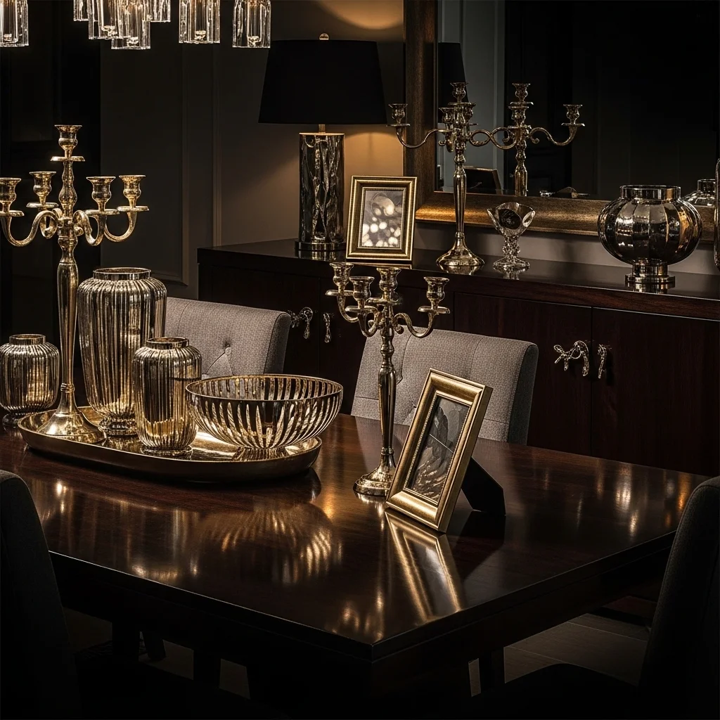 Metallic Accents for Subtle Brightness