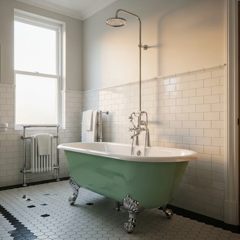 Bring in a Clawfoot Bathtub