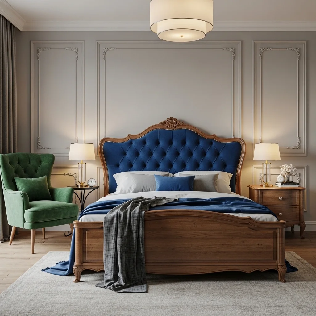 Dark Wood Furniture for Rich Contrast