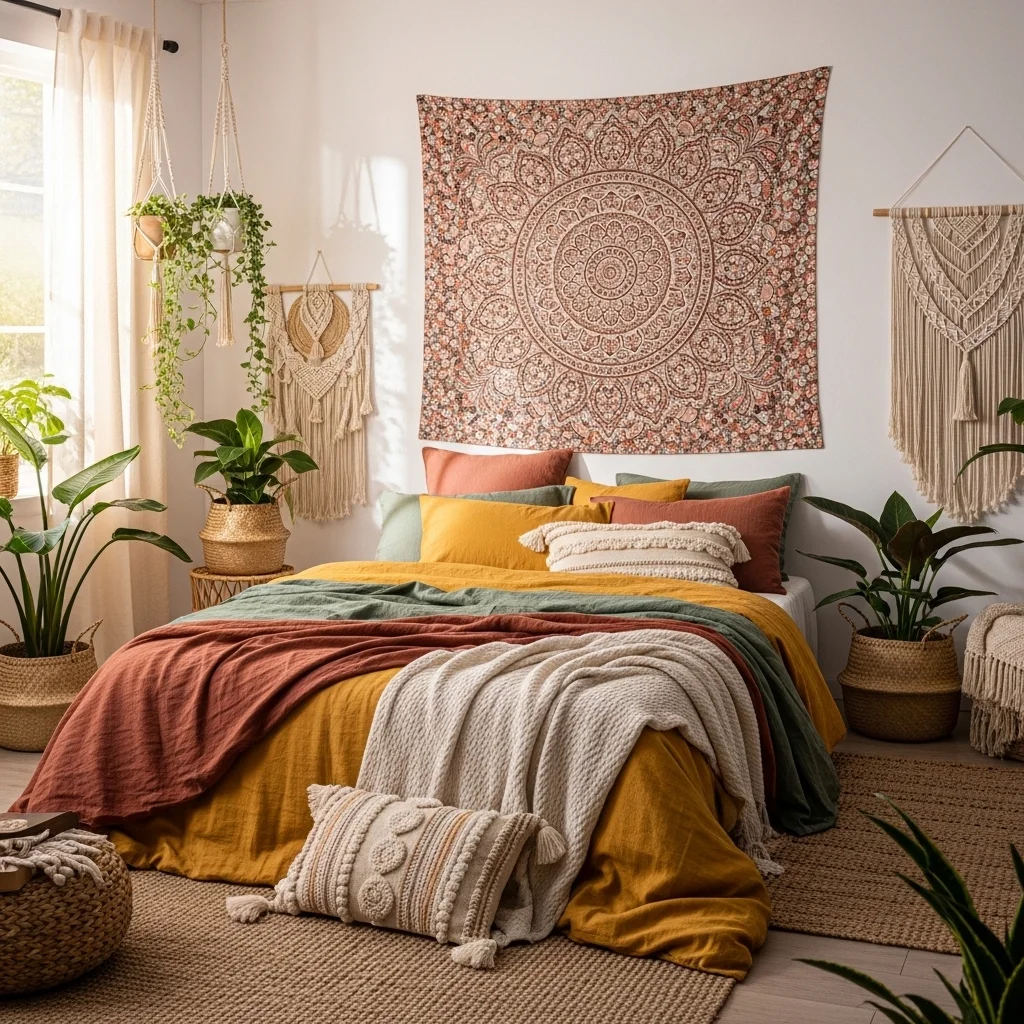 Tapestry for a Bohemian Style