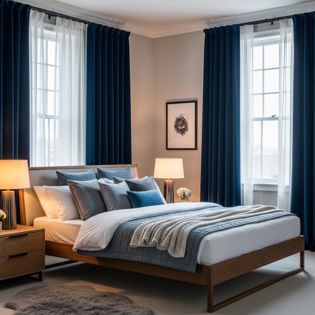  Blue Velvet Curtains