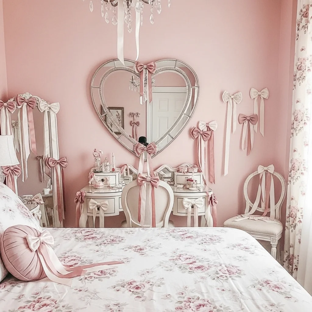 Heart Shaped Statement Mirror