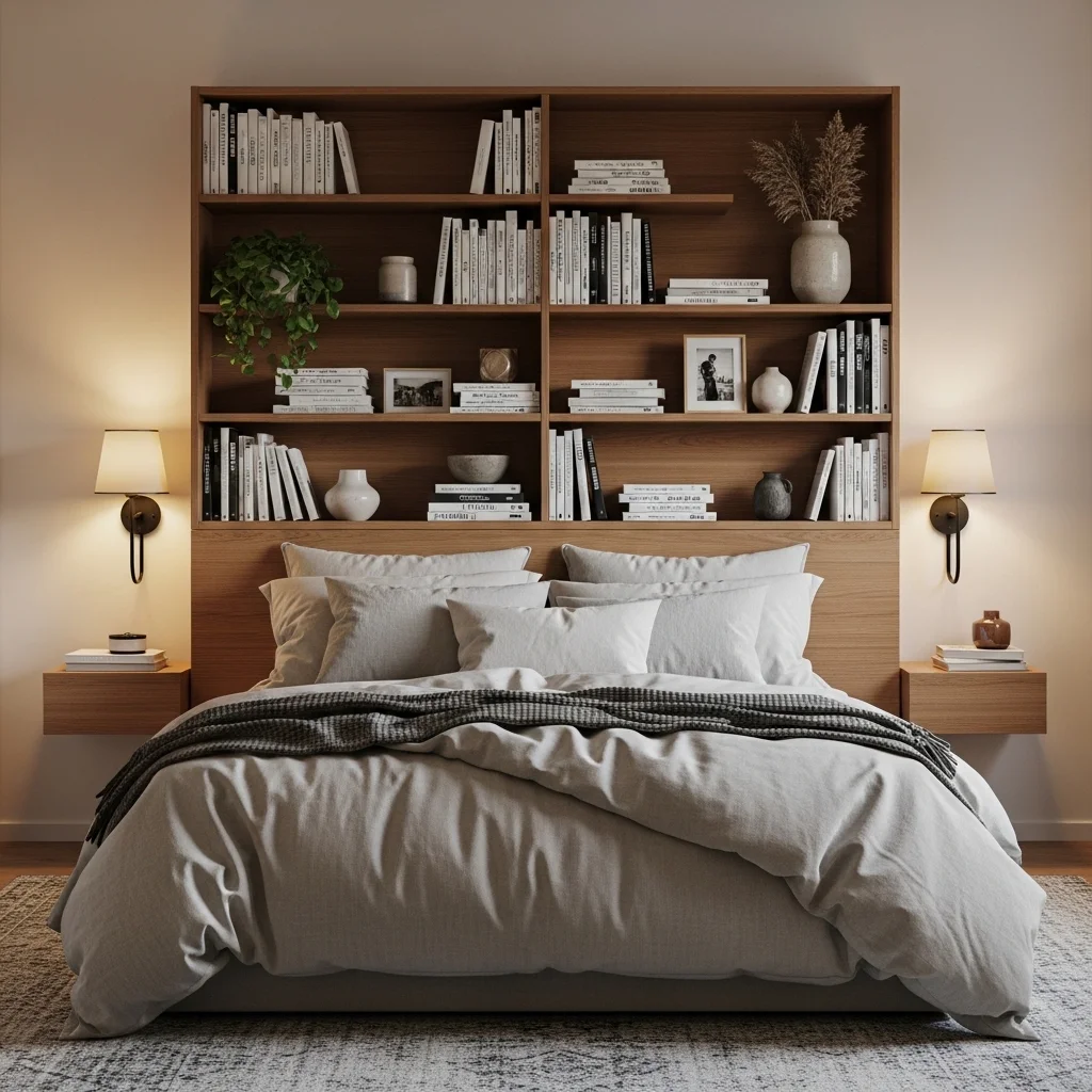 Bookcase Headboard