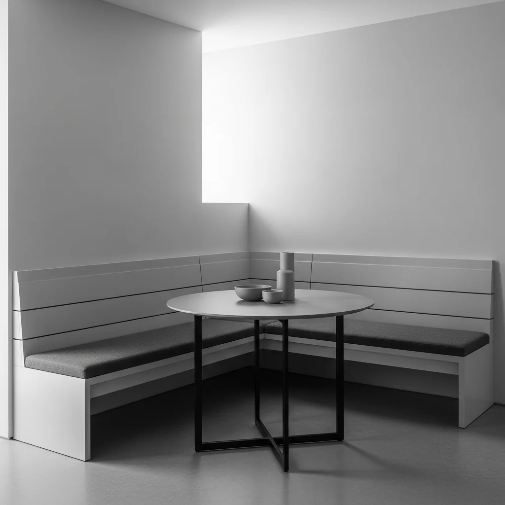 Modern Minimalist Corner Nook 