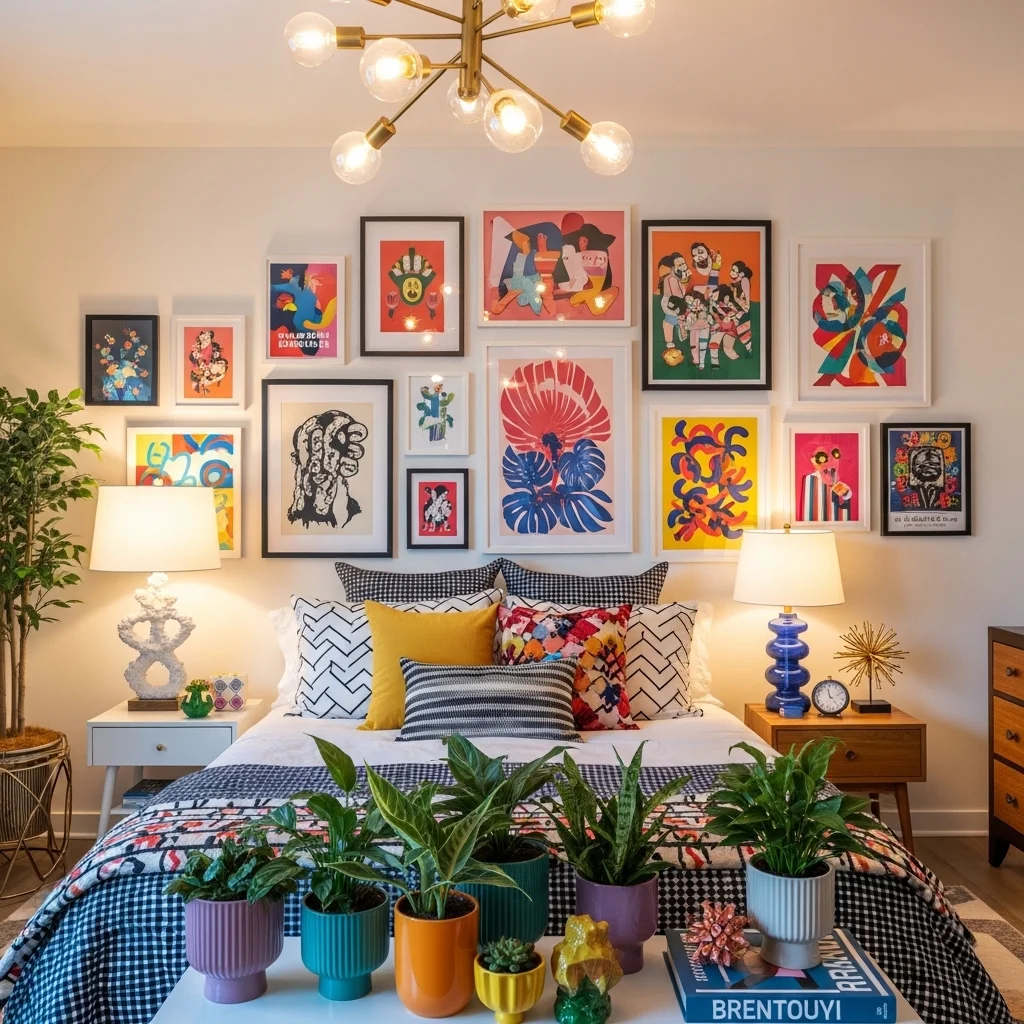 Create a Colorful Gallery Wall