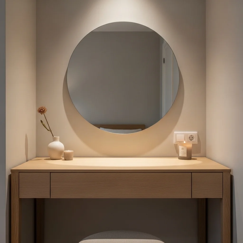 Minimalist Vanity for a Simple Aesthetic 