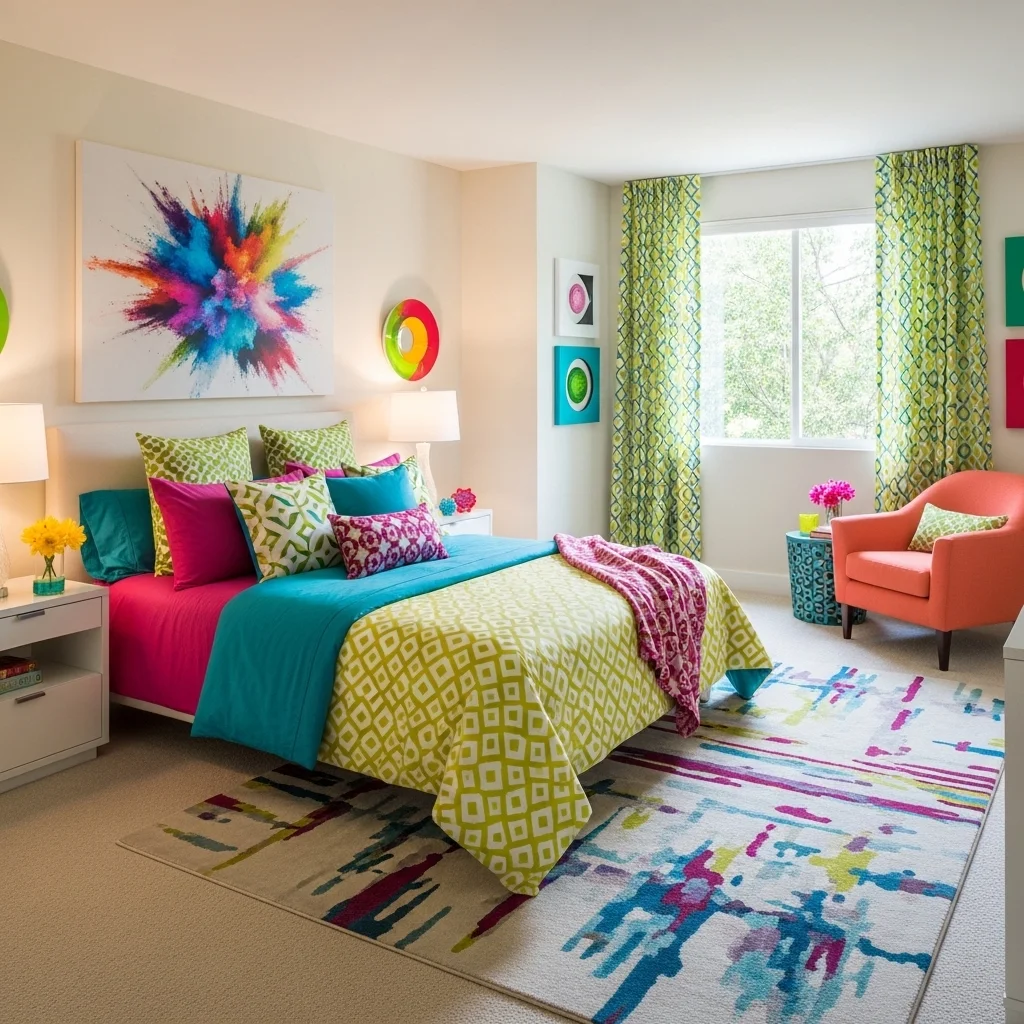 Paint an Accent Wall in a Bold Color
