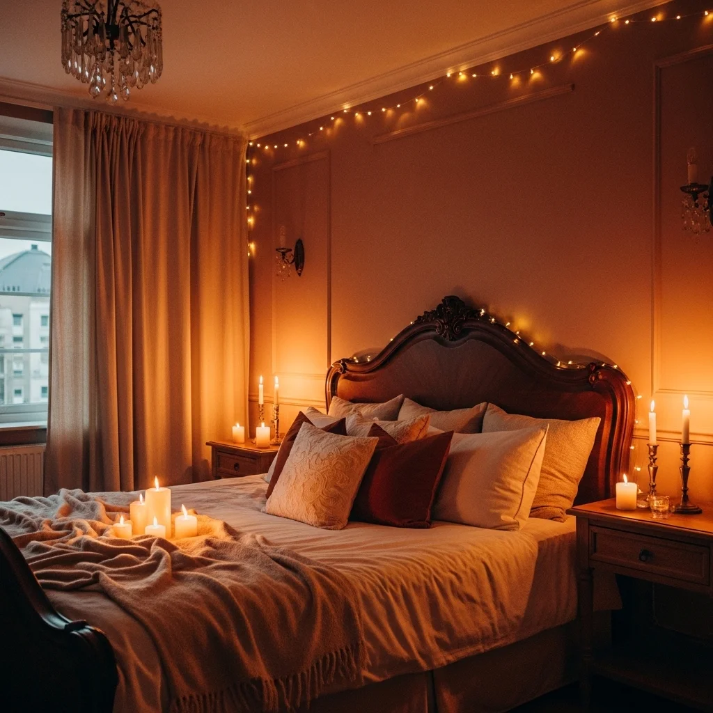 Romantic Lighting to Ignite the Mood