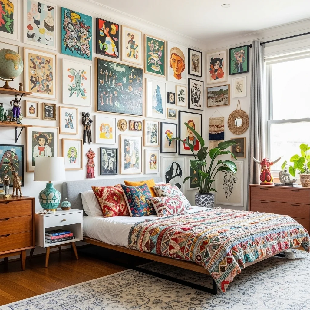 Artistic Gallery Bedroom