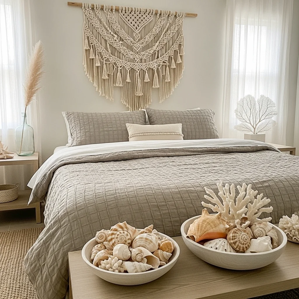Seashell and Coral Decor