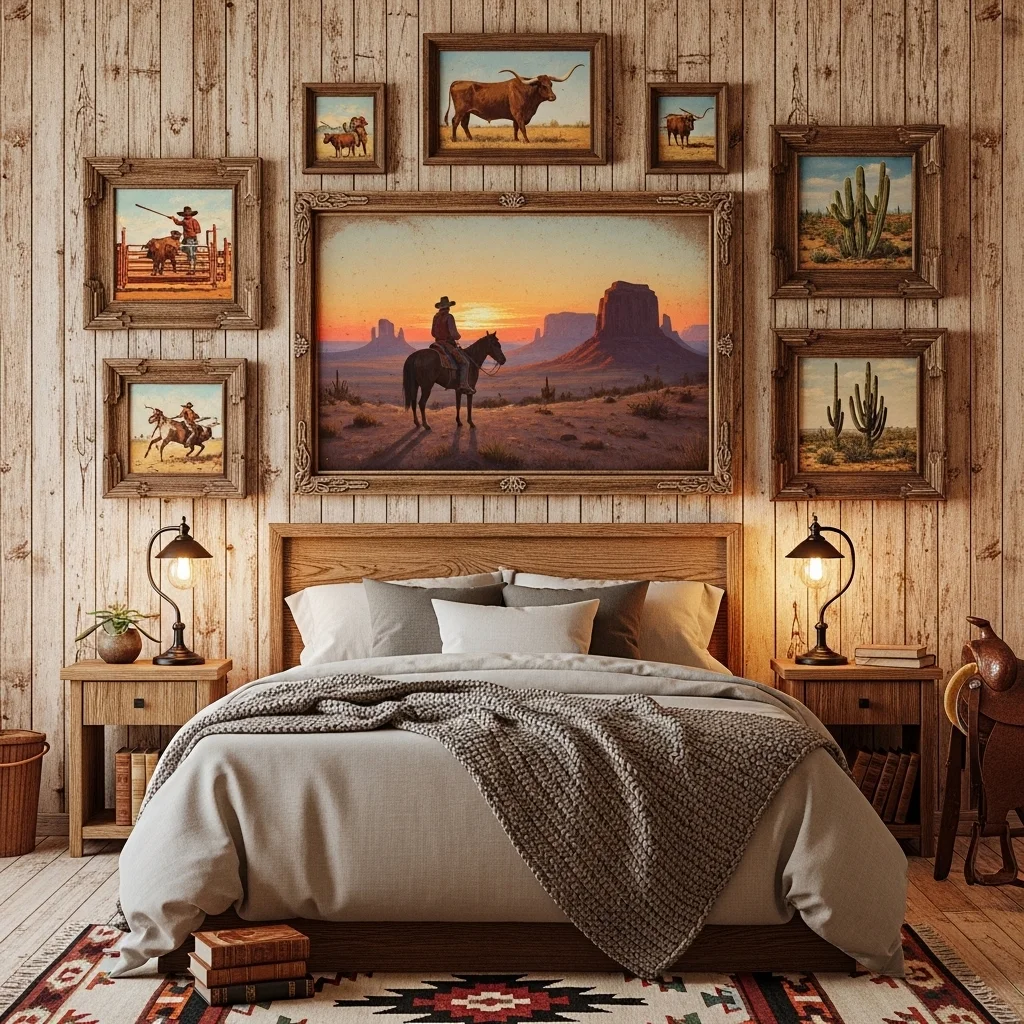 Vintage Western Wall Art