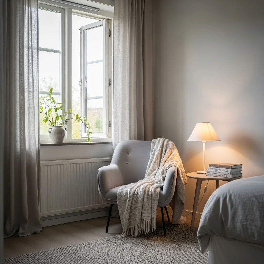 Create a Cozy Reading Nook in the Corner