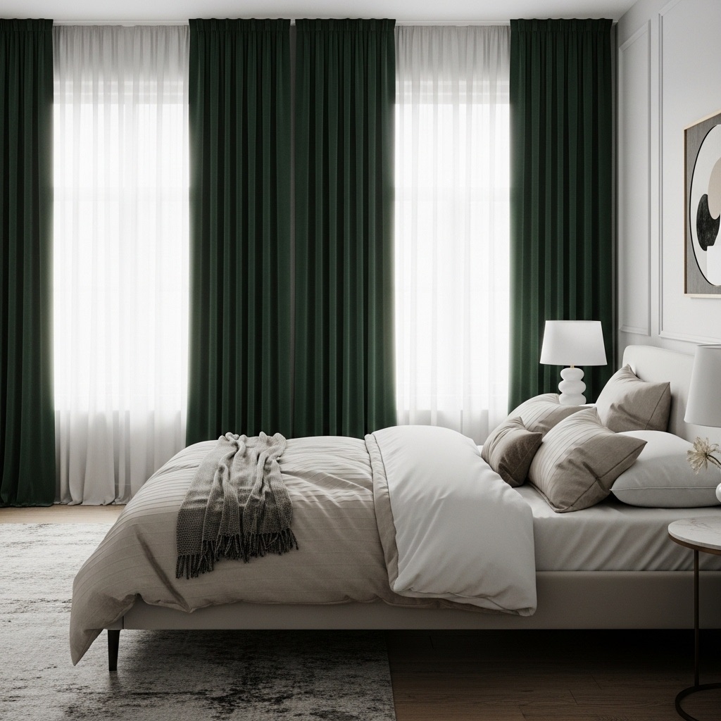 Emerald Green Curtains