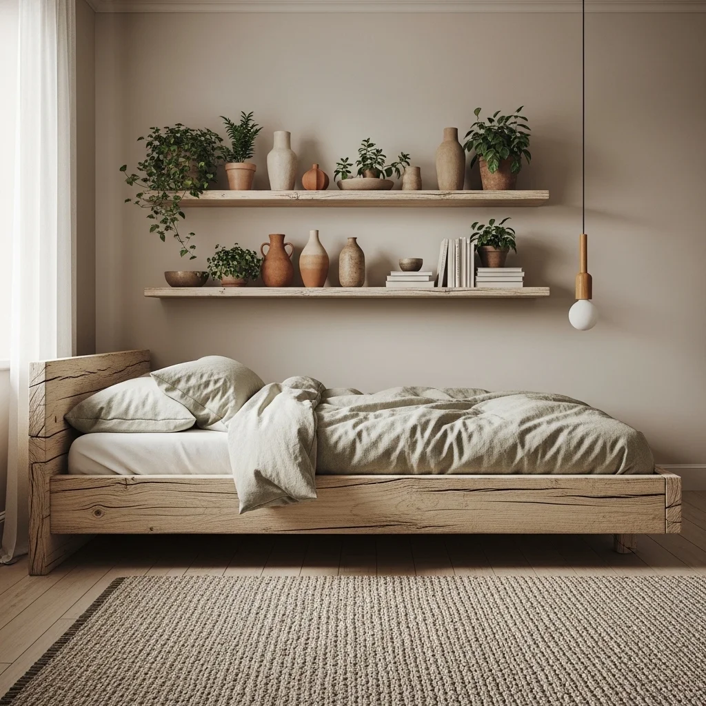 Incorporate Raw Wood Elements