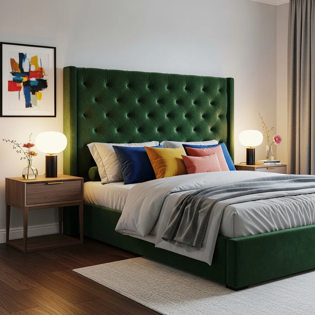  Add Colorful Headboards