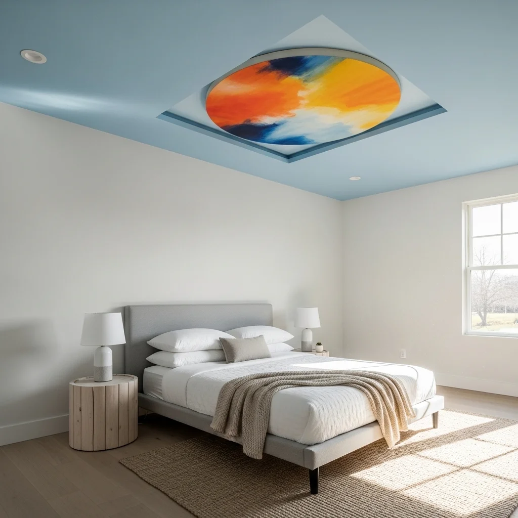 Paint the Ceiling a Soft Color