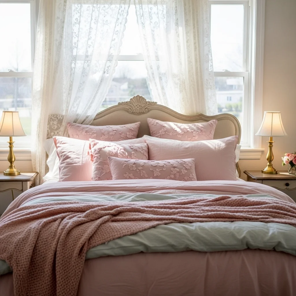 Soft Pink Bedding Palette