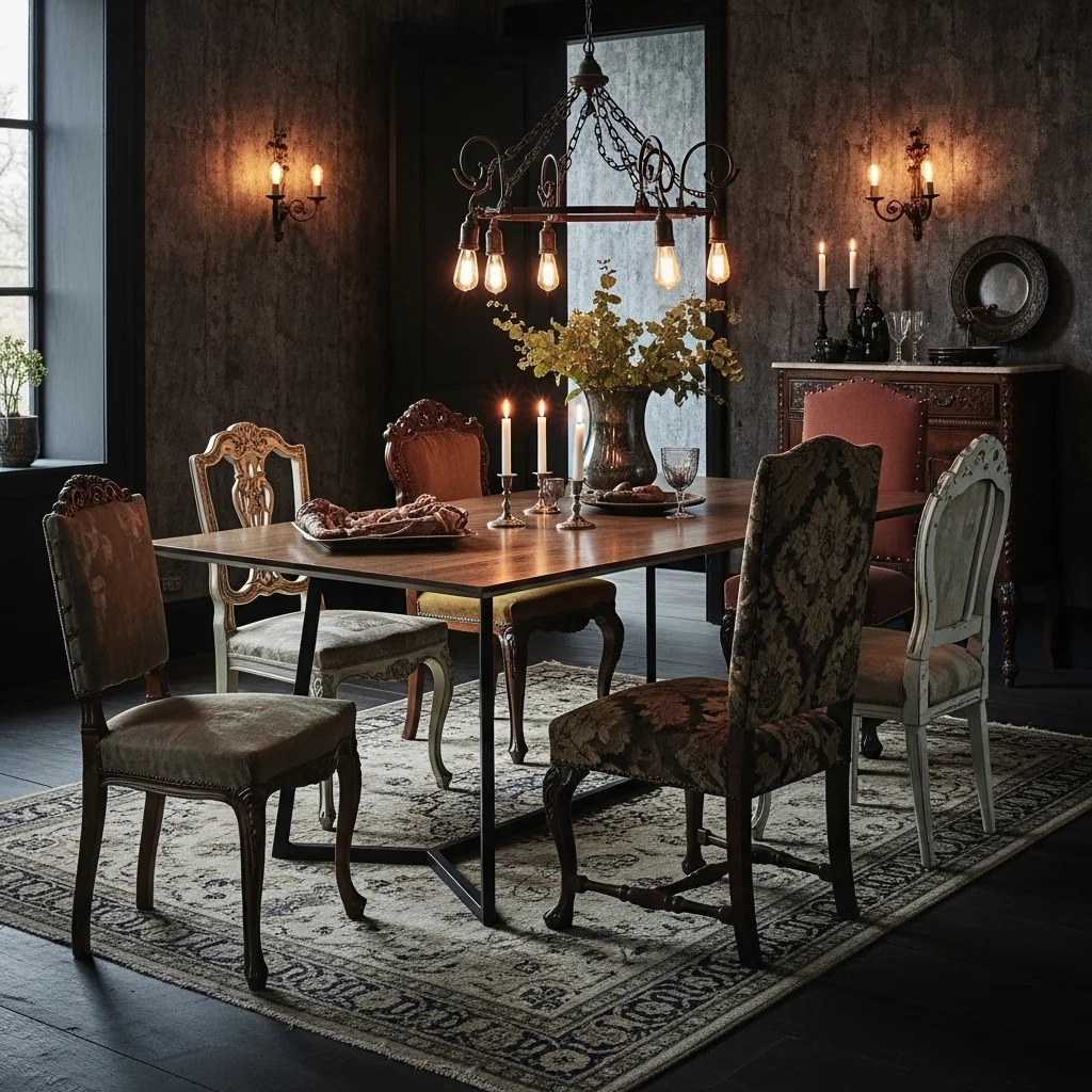 Mixing Modern and Vintage Styles