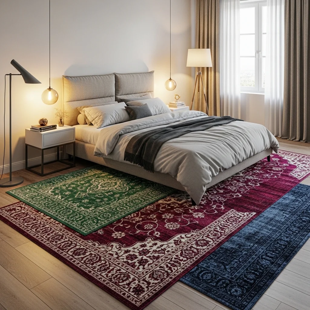 Layered Rugs to Add Warmth and Texture