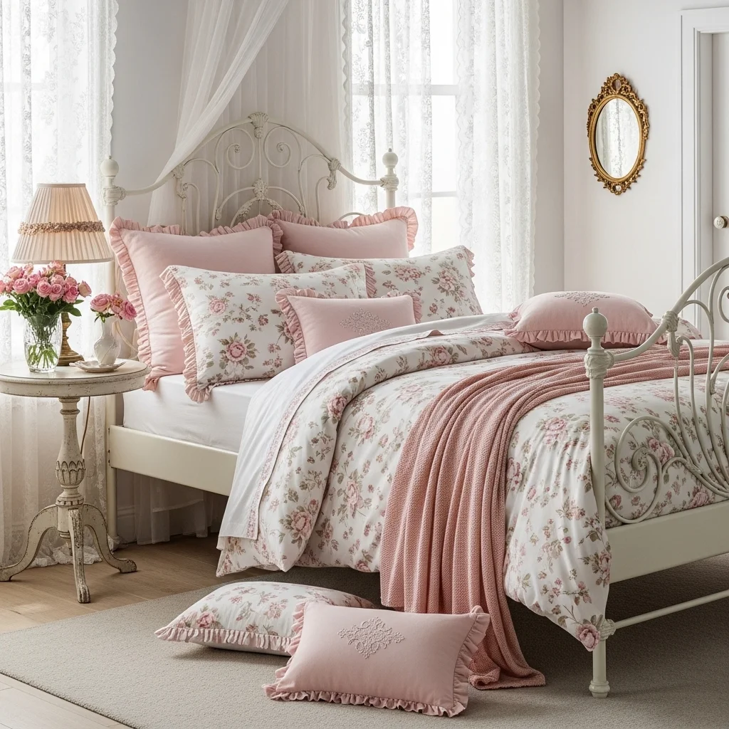 Floral Bed Linens