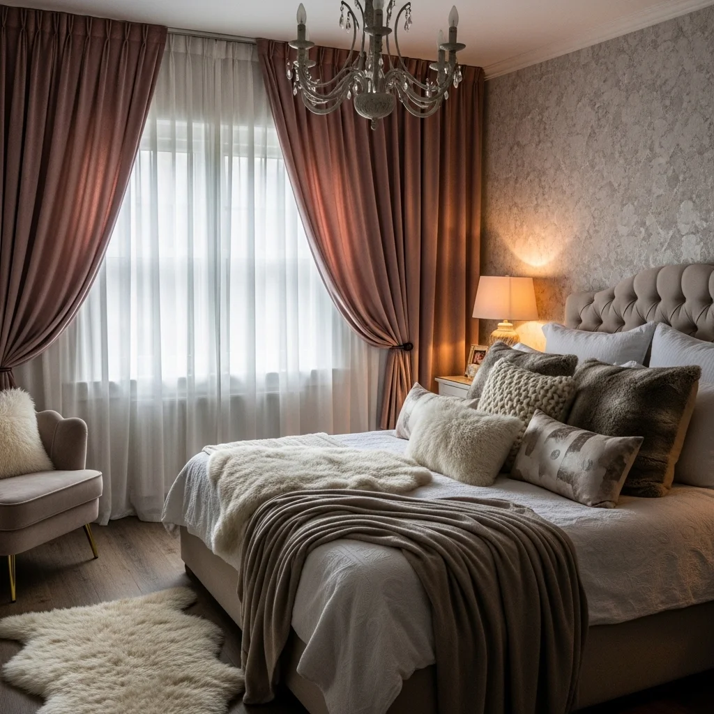 Layered Window Treatments