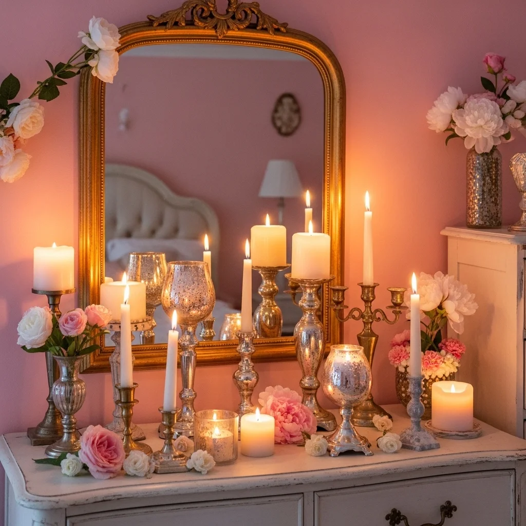 Decorative Candle Displays
