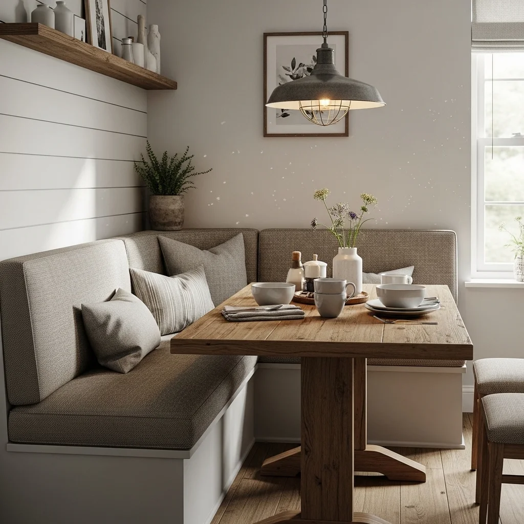  Corner Booth Style Seating 