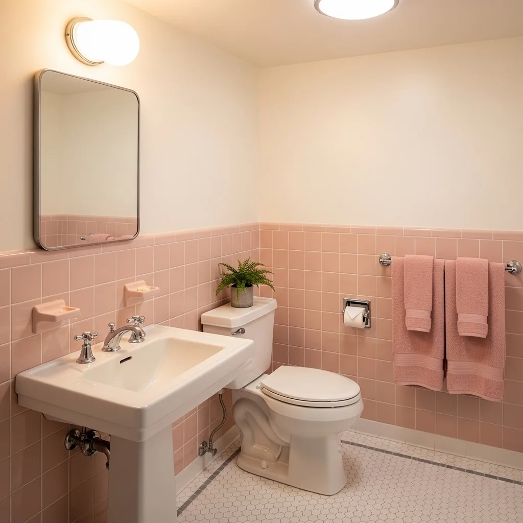 Embrace the Classic Pink and White Color Scheme