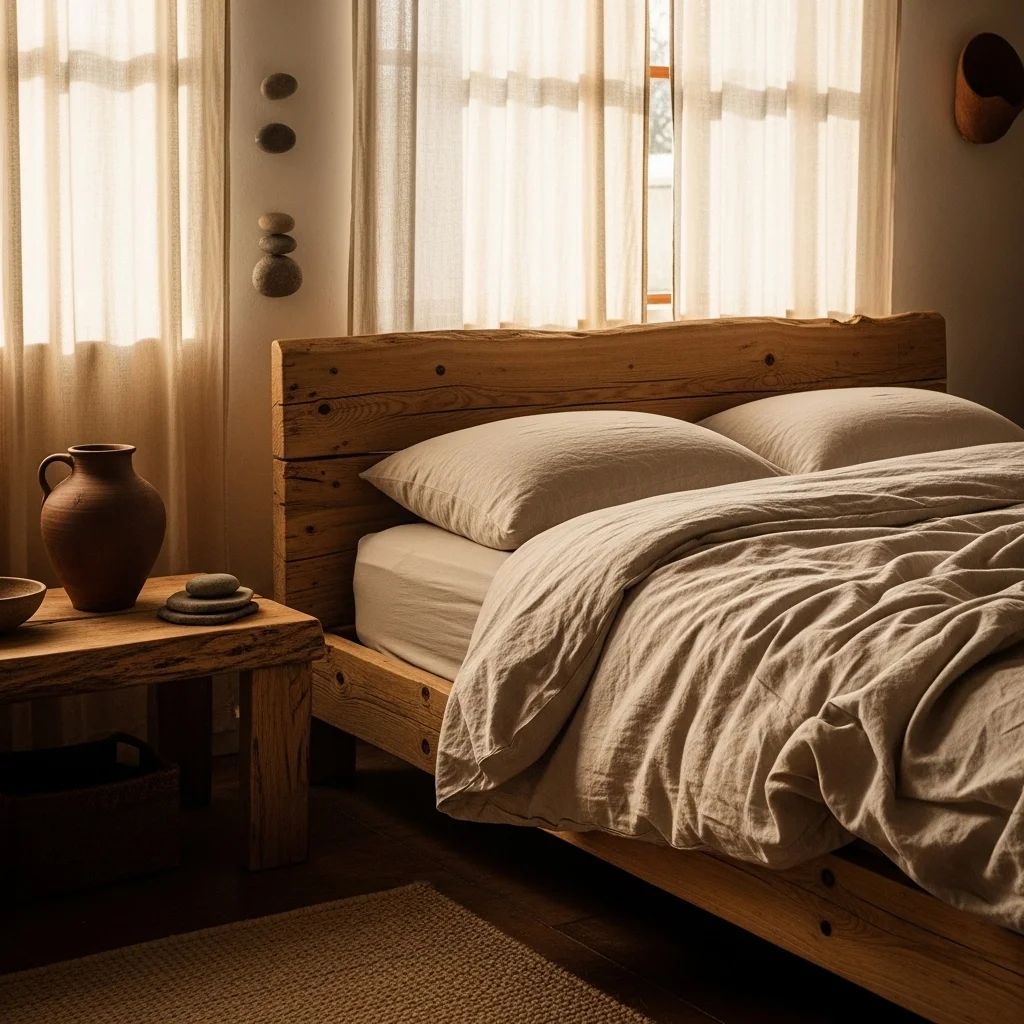 Use Natural Materials for Authentic Warmth