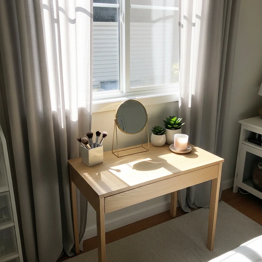 Under Window Vanity Placement