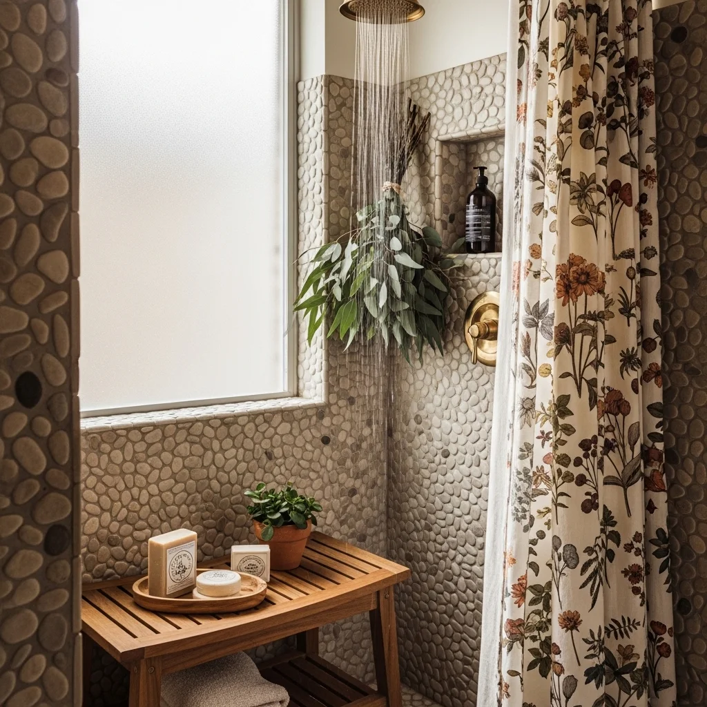 Create a Boho Shower with Natural Textures