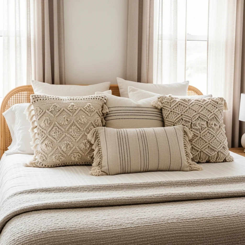 Textured Throw Pillows