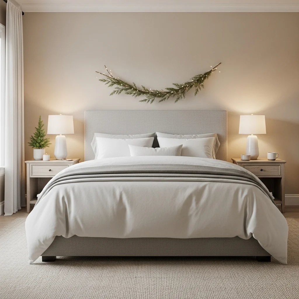 Use Subtle Christmas Accents for Minimalist Style