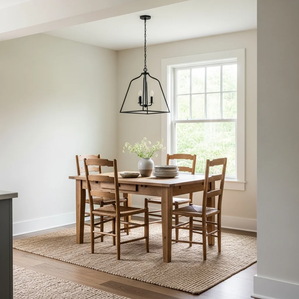 Open Concept Dining Corner
