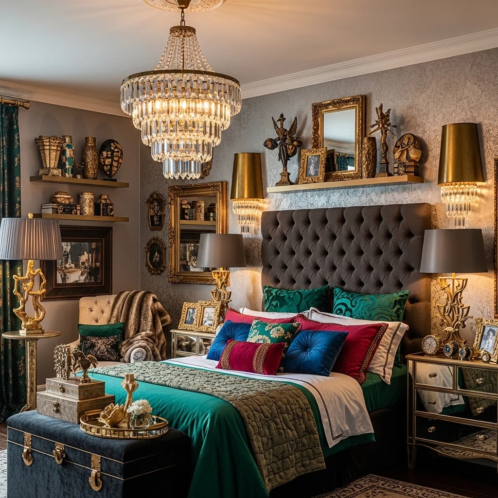 Metallic Accents for Luxury