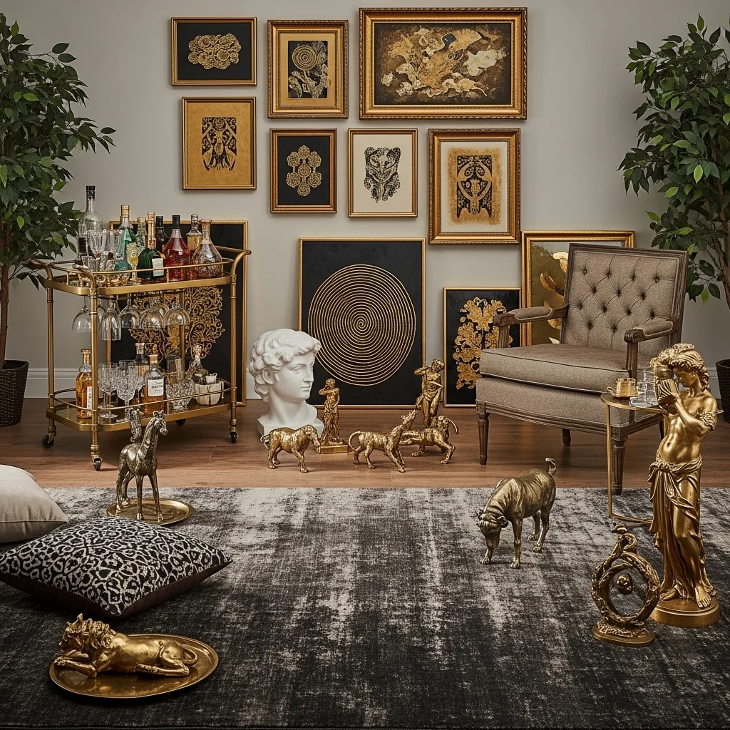 Decorative Shelving Displays