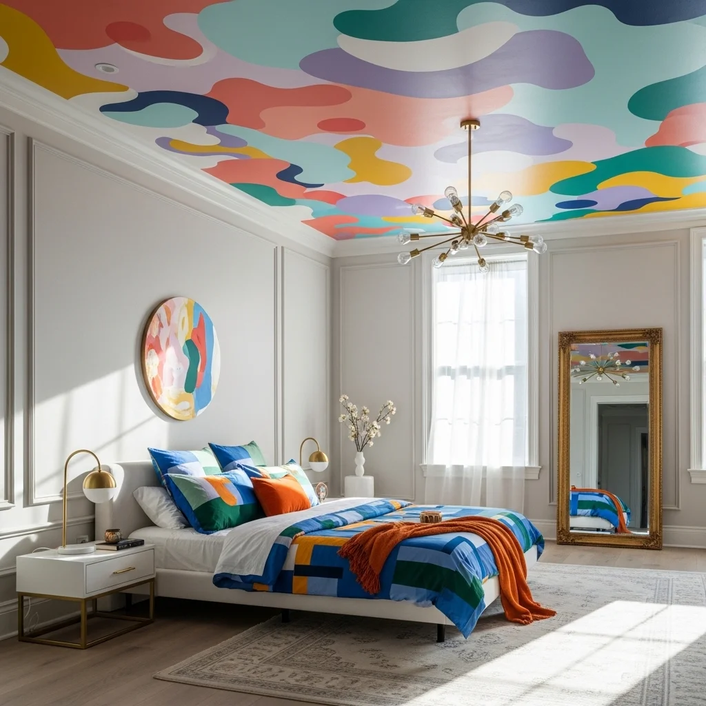  Use Painted Ceiling Designs