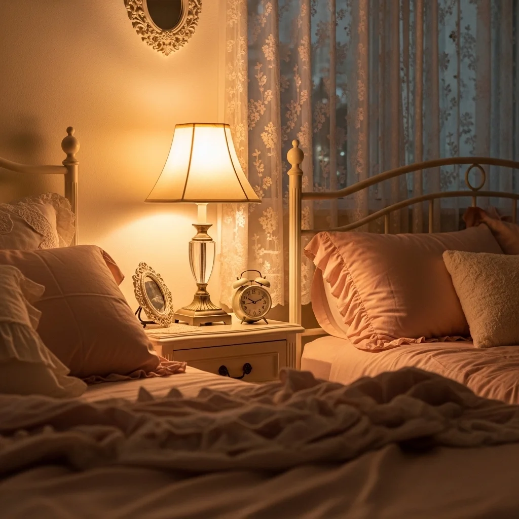 Romantic Bedside Lighting