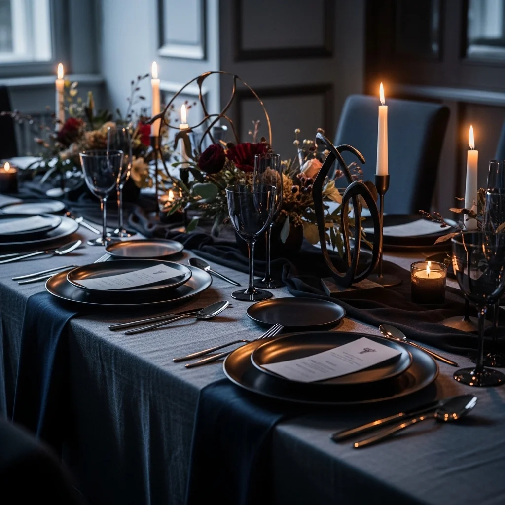 Bold Table Settings for Visual Impact