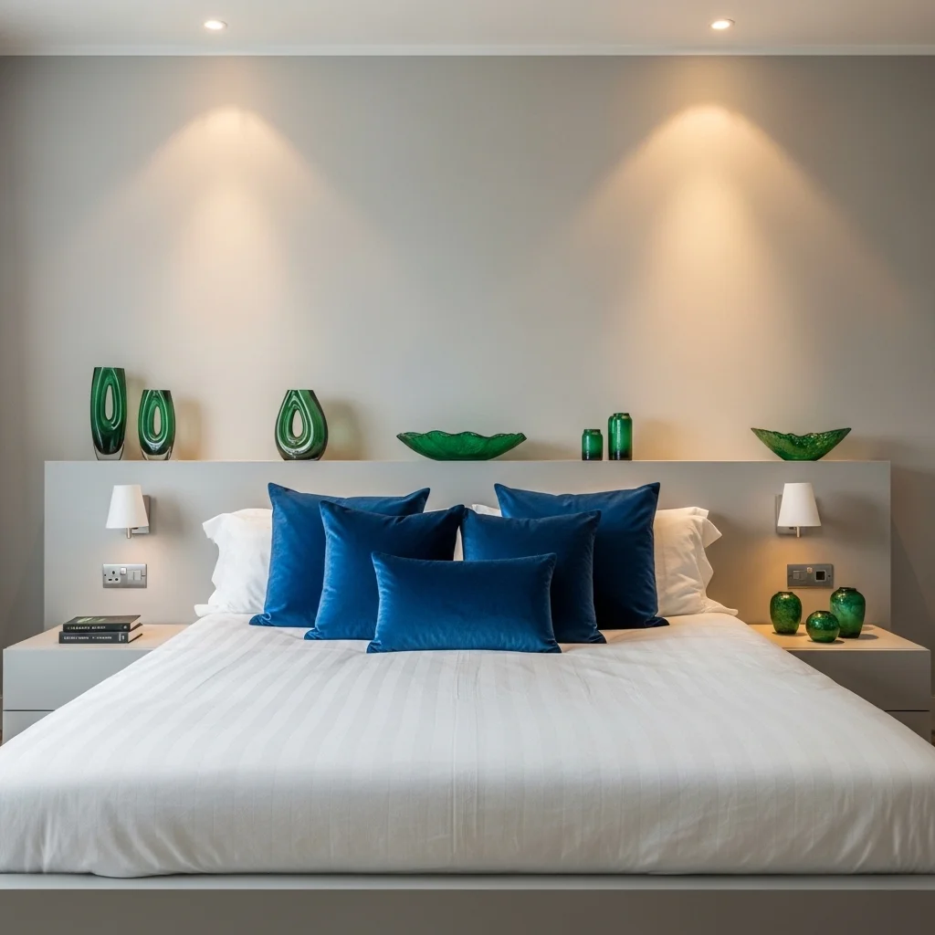 Use Rich Jewel-Tone Accents