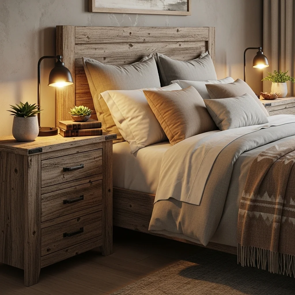 Rustic Nightstands and Storage