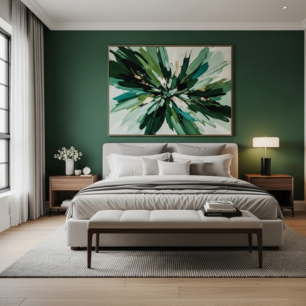 Emerald Green Wall Art
